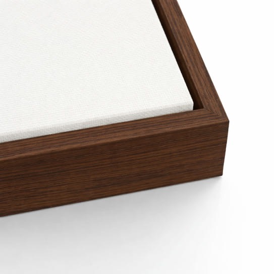 Dark Oak — frame corner detail